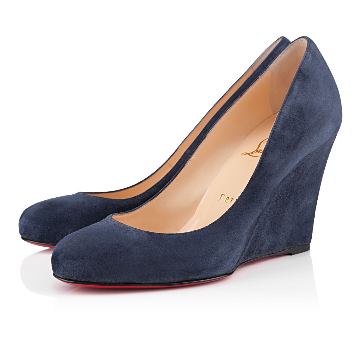 ... -Ron-Ron-Zeppa-Suede-Wedges-Navy-Outlet-Womens-Shoes | StyleCracker