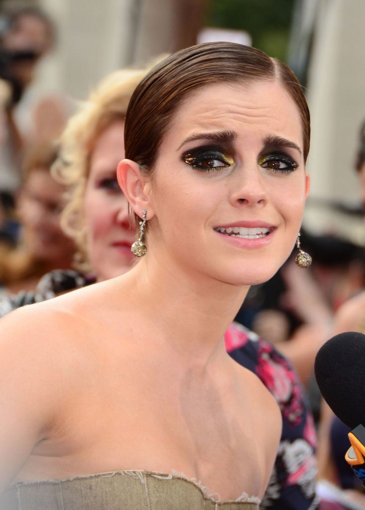 Poor Emma Watson's make-up artist portrays a raccoon style no-no! 