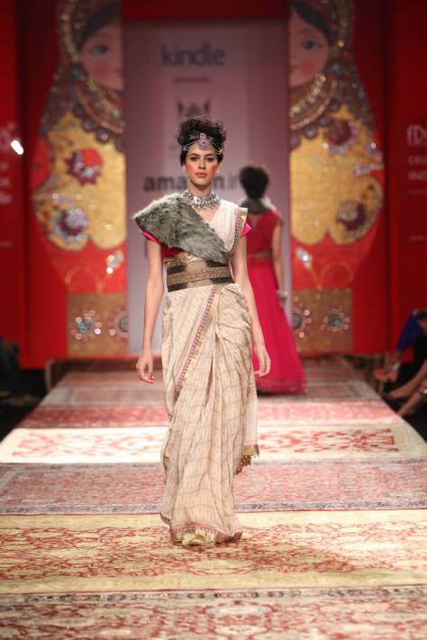 JJ Valaya Photo: Amazon India Fashion Week