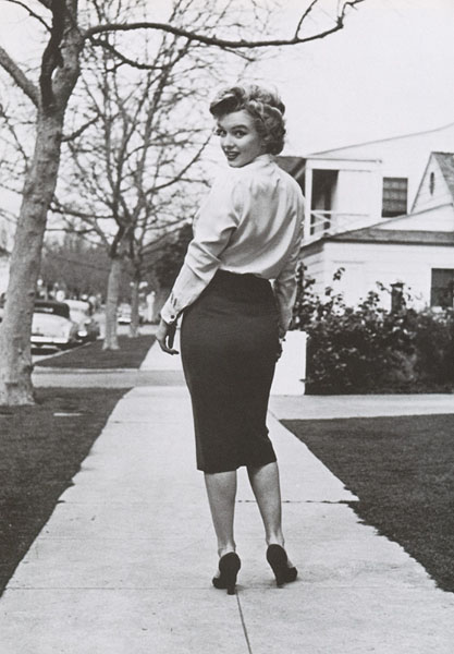 Marilyn Monroe owned the pencil skirt!