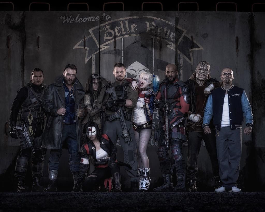 Suicide Squad, Movie teaser. Cara Delevingne (third from the left). Photo: DC Entertainment