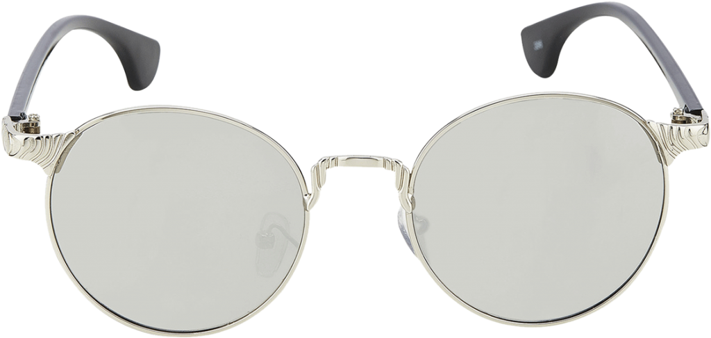 Silver Vintage Round Sunglasses 11953