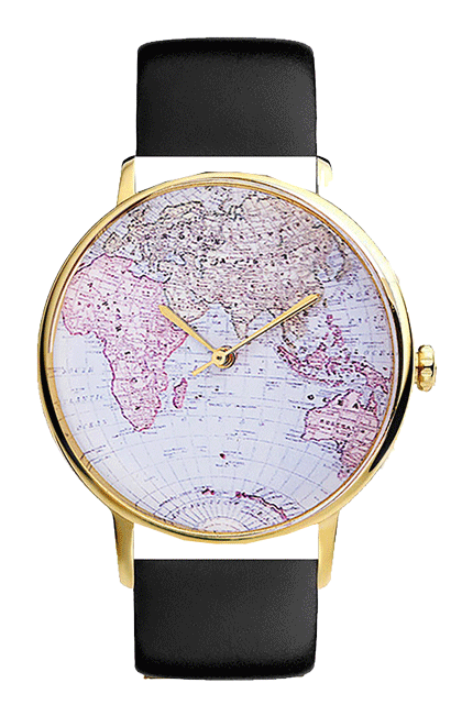 World Map Watch 12878