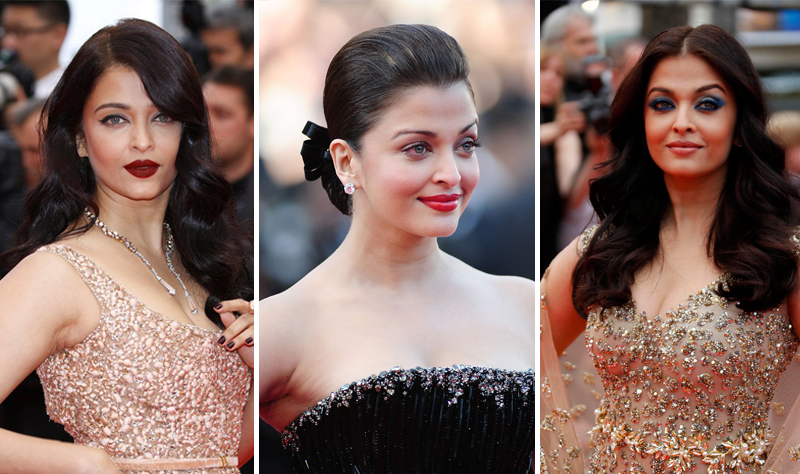 Aishwarya Rai Bachchan's Cannes Mane Evolution - StyleCracker