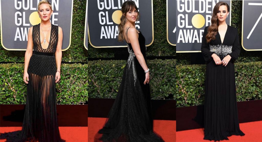 The Best Black Outfits From The 75th Golden Globe Awards - StyleCracker
